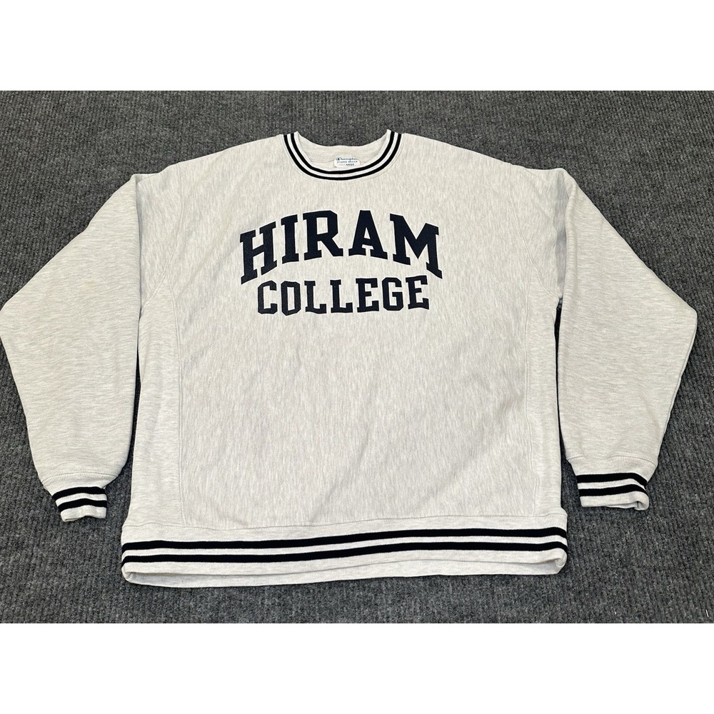 Champion Reverse Weave Hiram College crewneck sweatshirt Size Xl